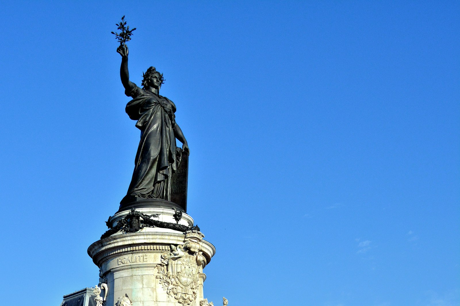 Statue de Marianne, symbole de la République française